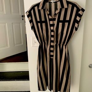 Vintage striped summer dress